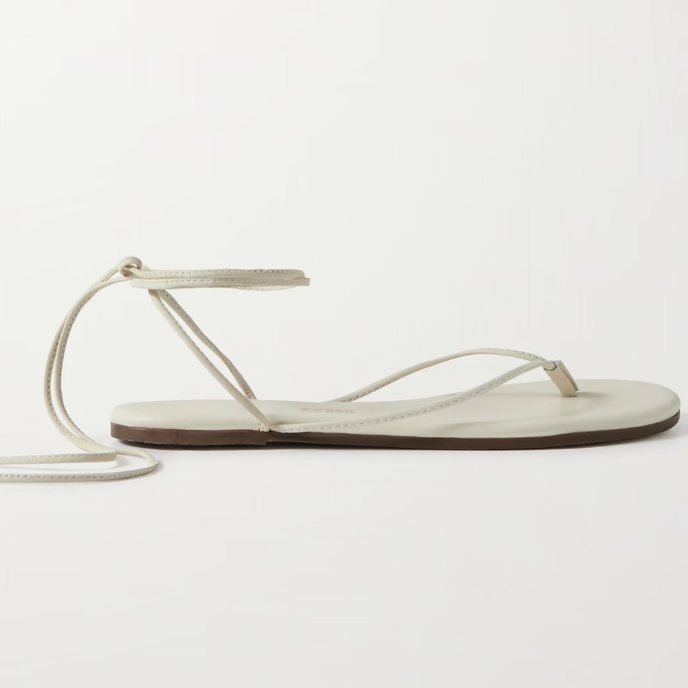 Tkees Lilu Lace-up Leather Sandals